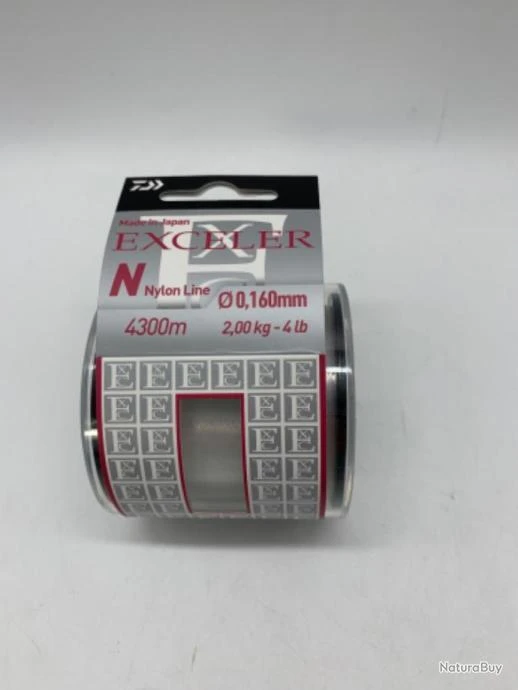 Daiwa Bobine De Fil De Pêche Daïwa Nylon Line 4300m 1 Daiwa Bobine De Fil De Pêche Daïwa Nylon Line 4300m