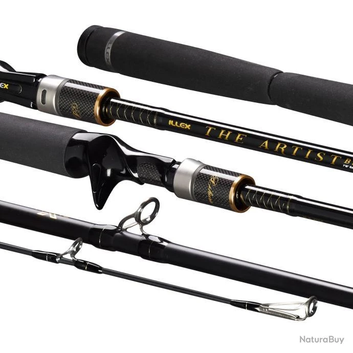 Canne Illex The Artist X5 B 2402 Mh Dark Elf 1 Canne Illex The Artist X5 B 2402 Mh Dark Elf