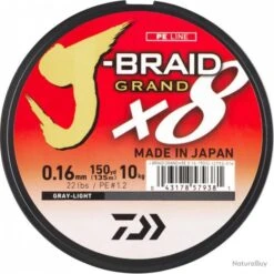 J-Braid Multicolore Grand X8 500 M Daiwa 28/100 / #4 / 26,5 Kg / 58 Lb