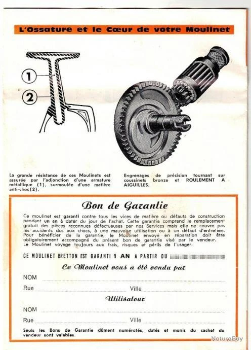 Moulinet BRETTON 205 S - Neuf Dans Son Emballage D'origine - Pêche Et Collection 2 Moulinet BRETTON 205 S - Neuf Dans Son Emballage D'origine - Pêche Et Collection – Image 2