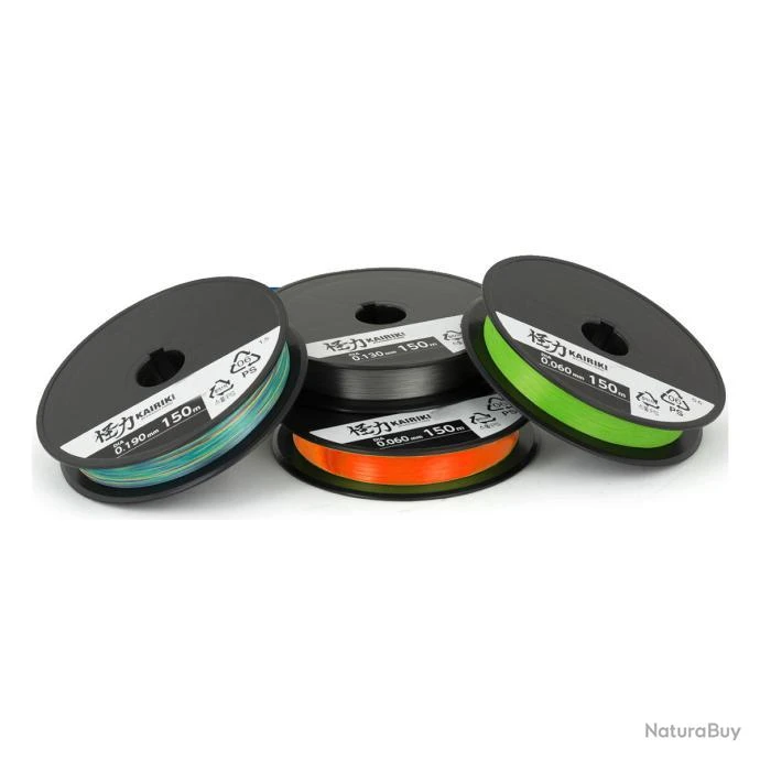 Tresse Shimano Kairiki 4 300m Orange 10/100 2 Tresse Shimano Kairiki 4 300m Orange 10/100 – Image 2