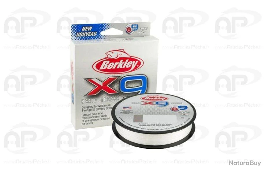 Berkley Tresse X9 Crystal 0.35mm 150 M 36,3 Kg 1 Berkley Tresse X9 Crystal 0.35mm 150 M 36,3 Kg