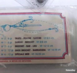 Lot De 11 Montures à Poisson Mort N°0 -Offerte Carnassiers Negozio 00003 Lot de 11 montures a poisson mort n 0