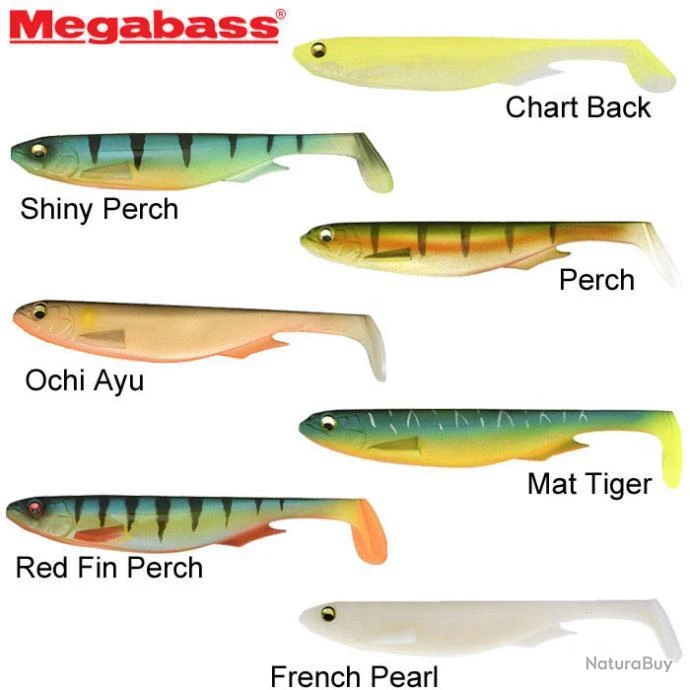 Leurre Spark Shad 7 Megabass Shiny Perch 2 Leurre Spark Shad 7 Megabass Shiny Perch – Image 2
