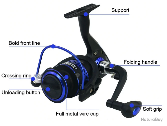 Moulinet De Pêche 6000 5.5:1 Carnassiers, Mer, Surfcasting M20 5 Moulinet De Pêche 6000 5.5:1 Carnassiers, Mer, Surfcasting M20 – Image 5