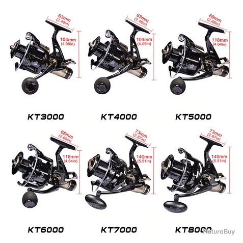 Moulinet De Pêche Carnassiers, Mer, Surfcasting 6000 M4 5 Moulinet De Pêche Carnassiers, Mer, Surfcasting 6000 M4 – Image 5