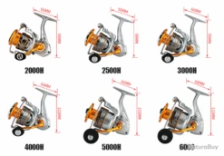 Moulinet De Pêche 3000 6.2:1 Carnassiers, Mer, Surfcasting M11 10 Kg -Offerte Carnassiers Negozio 00035 Moulinet de peche 3000 6.2 1 carnassiers mer surfcasting M11 10 kg