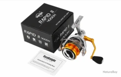 Moulinet De Pêche 3000 6.2:1 Carnassiers, Mer, Surfcasting M11 10 Kg -Offerte Carnassiers Negozio 00039 Moulinet de peche 3000 6.2 1 carnassiers mer surfcasting M11 10 kg