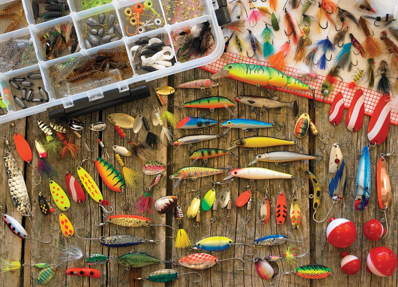 Offerte Carnassiers Negozio -Offerte Carnassiers Negozio puzzelwereld legpuzzel cobble hill fishing lures 1000 p